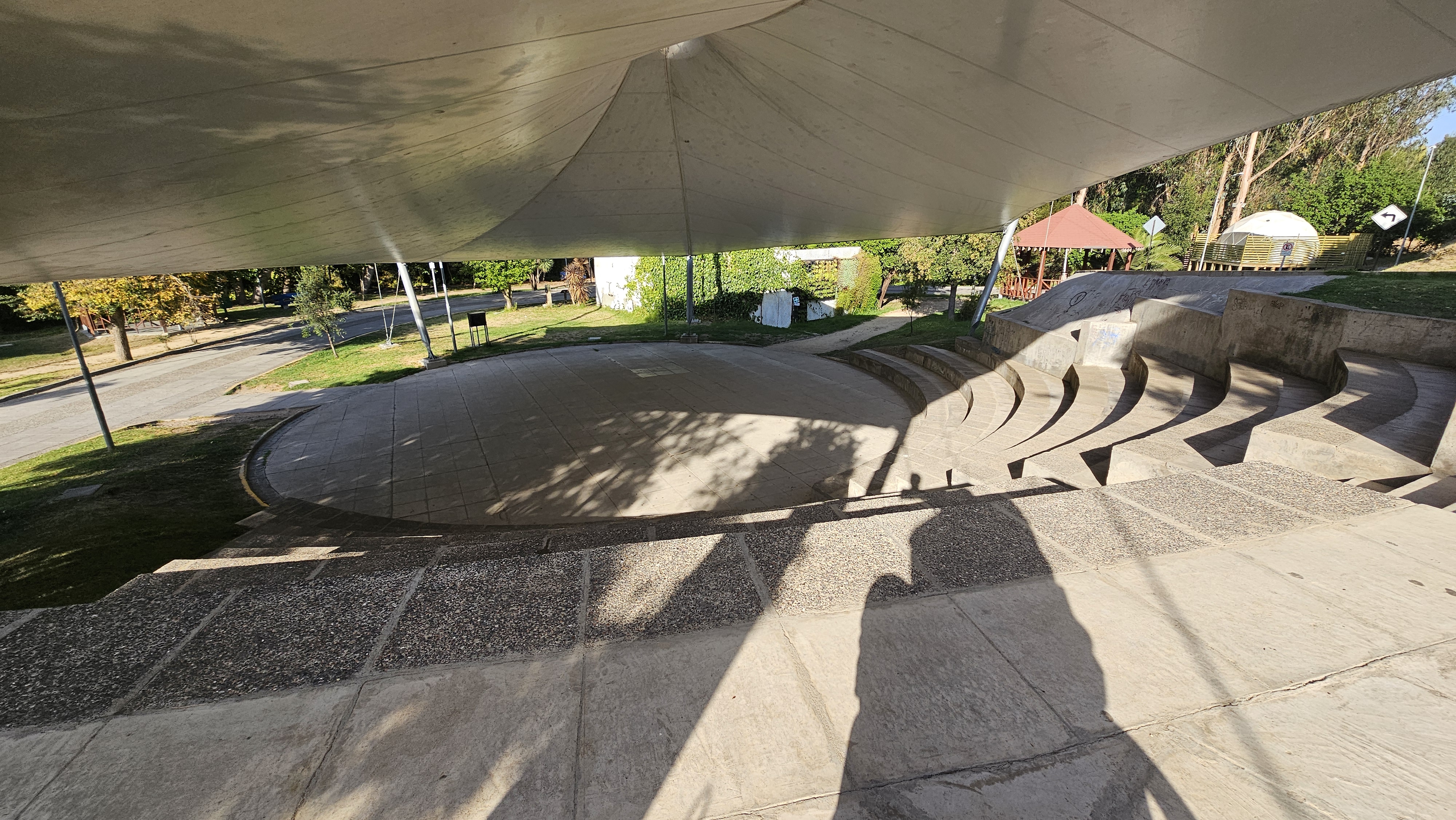 Fotografía del sector para reuniones y eventos del parque